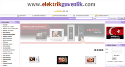 Desktop Screenshot of elektrikguvenlik.com
